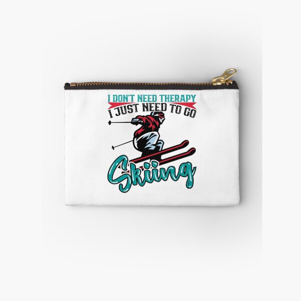 Item preview, I Just Need To Go Skiing | Funny Winter Extreme Sports Skiing Quote designed and sold by thecooltable.