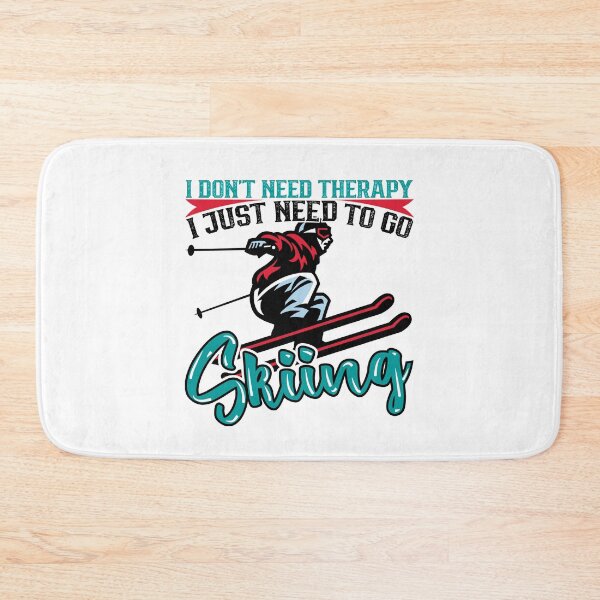 Item preview, I Just Need To Go Skiing | Funny Winter Extreme Sports Skiing Quote designed and sold by thecooltable.
