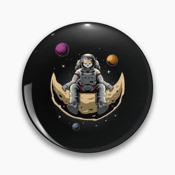 Item preview, Astronaut Dogelon Mars ELON Coin To The Moon Crypto Token Cryptocurrency Blockchain Wallet designed and sold by AriellaGross.