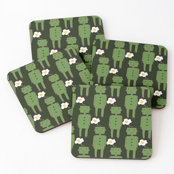 Item preview, robot green funny designed and sold by Veki5.