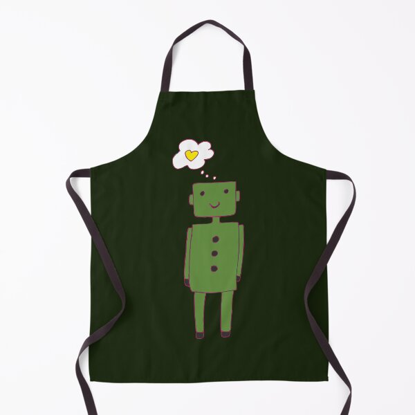 Item preview, robot green funny designed and sold by Veki5.
