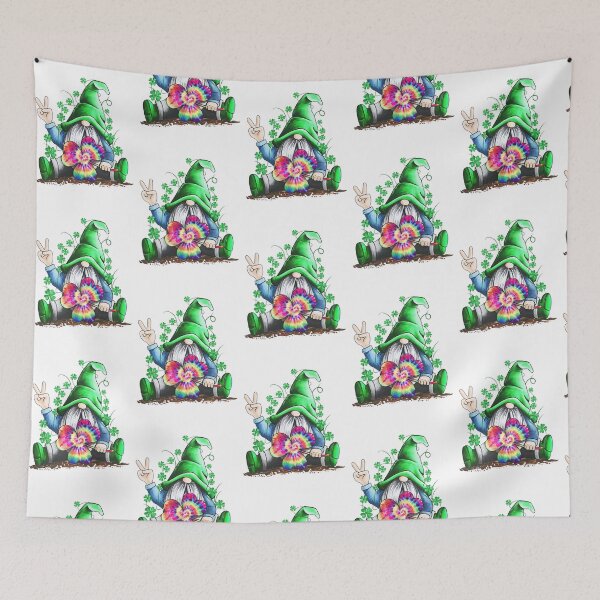 Item preview, Hippie Peace Gnome Irish  designed and sold by LucianaShop.