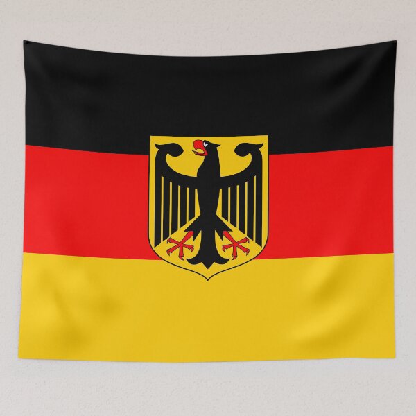 Item preview, Flag of Germany with Coat of Arms Shield designed and sold by Jukka Heilimo.