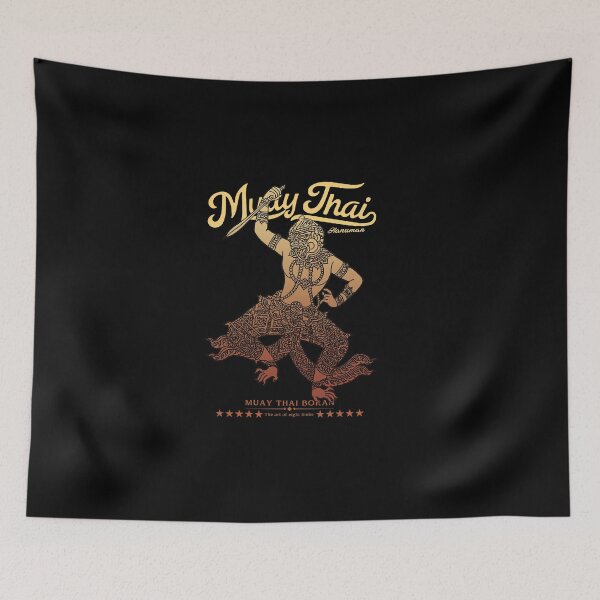 Item preview, Muay Thai Boran Monkey King Tattoo designed and sold by KewaleeTee.