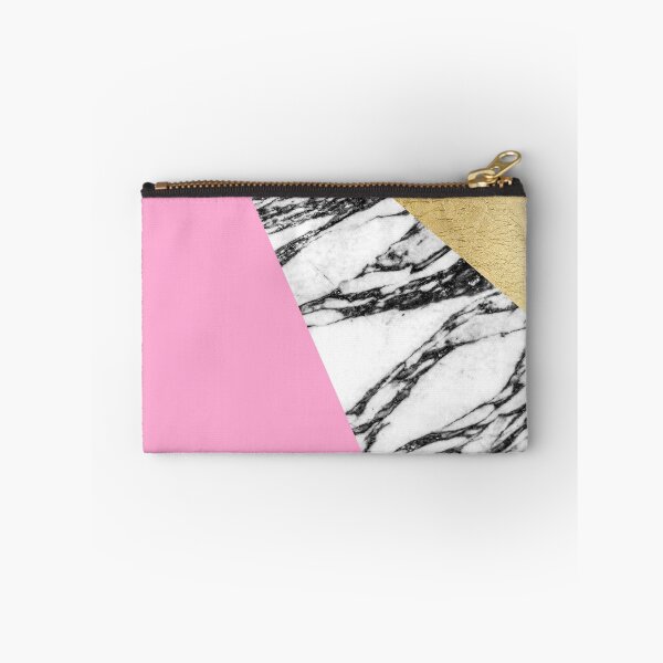 Item preview, Girly Modern Pink Gold and Marble Triangular Cut designed and sold by Blkstrawberry.