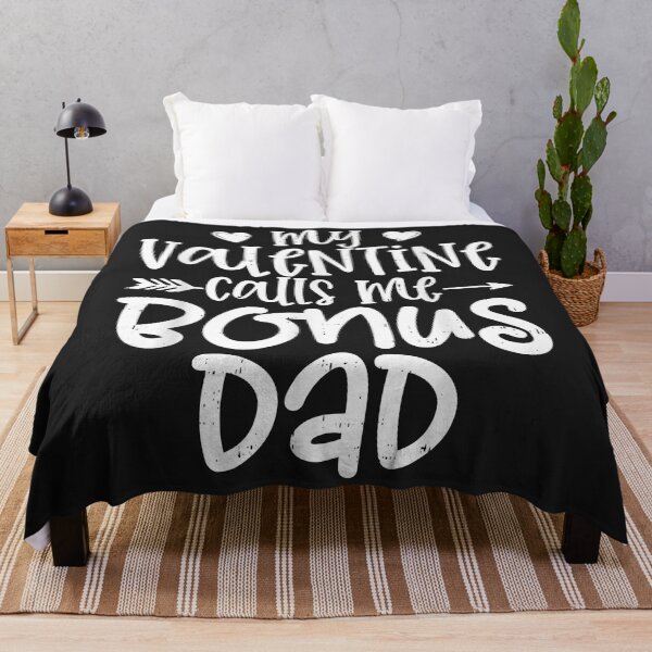 Item preview, Mens My Valentine Calls Me Bonus Dad Funny Dad Valentines Day Men designed and sold by AnitaJGreenspan.