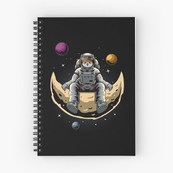 Artikelvorschau, Astronaut Floki Inu Coin To The Moon Crypto Token Floki Army Cryptocurrency Blockchain Wallet entworfen und verkauft von AriellaGross.