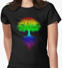 Sunshine, Lollypops and Rainbows Women's Fitted T-Shirt