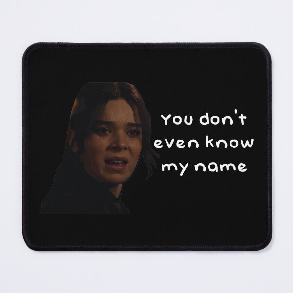 Item preview, Kate Bishop and Gary Funny "You don't even know my name" designed and sold by Alicia-Lee.