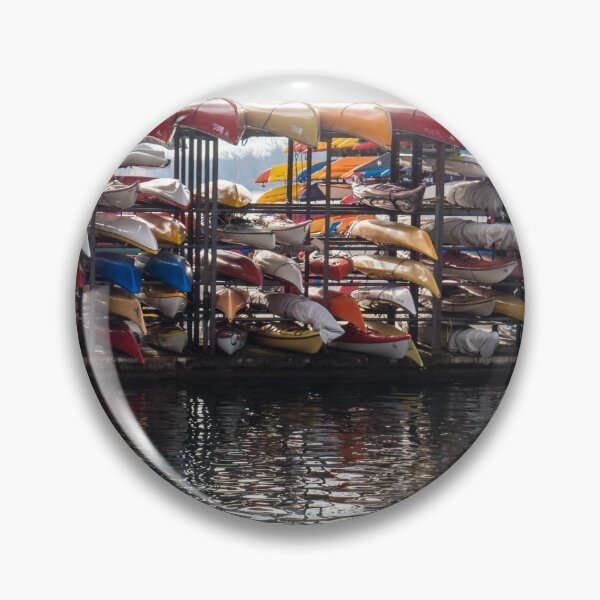 Item preview, Kayaks Still Life - Harbourfront Water Sports Center in Downtown Toronto designed and sold by Georgia Mizuleva.