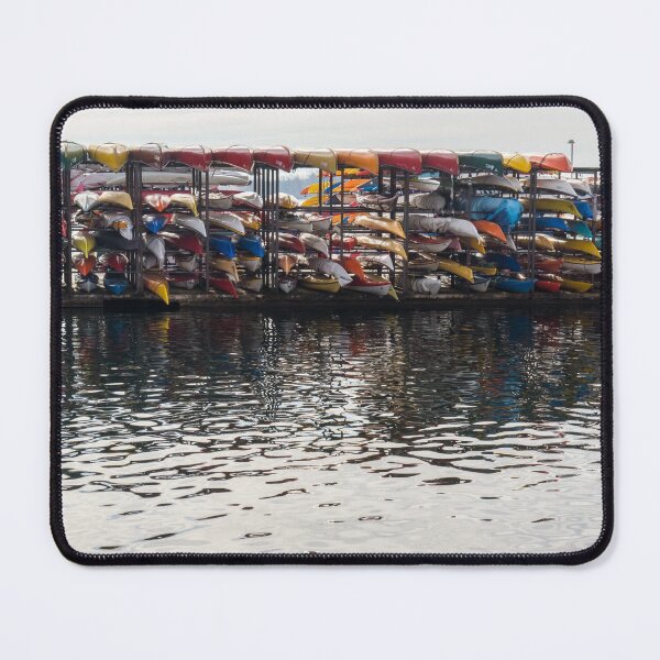 Item preview, Kayaks Still Life - Harbourfront Water Sports Center in Downtown Toronto designed and sold by Georgia Mizuleva.