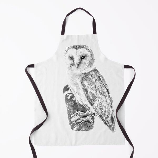 Item preview, European Barn Owl image converted to a drawing designed and sold by Dalyndigital Photography.