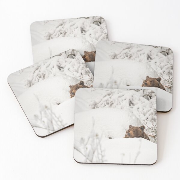 Item preview, Brown bear in the snow designed and sold by Ingo Gerlach.