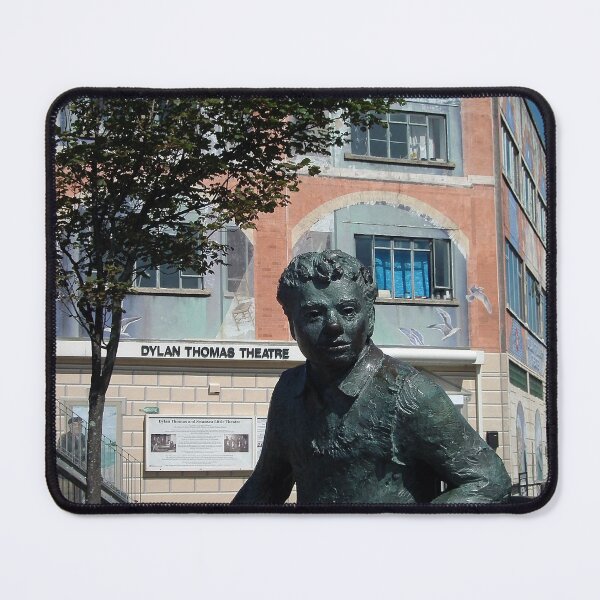 Item preview, Dylan Thomas statue & theatre, Swansea, Wales designed and sold by buttonpresser.