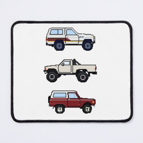Artikelvorschau, Retro-Offroader-Pixel-Art-Bild entworfen und verkauft von Rallyaddict.