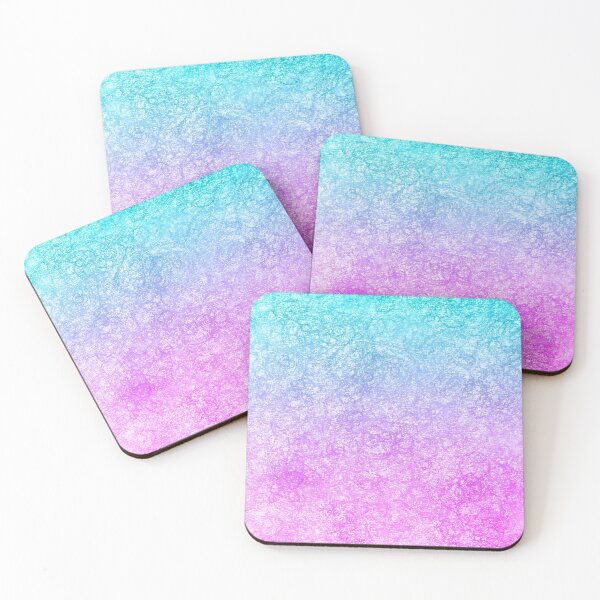 Item preview, Blue and Pink Gradient Hand Painting  designed and sold by jeanyun48.