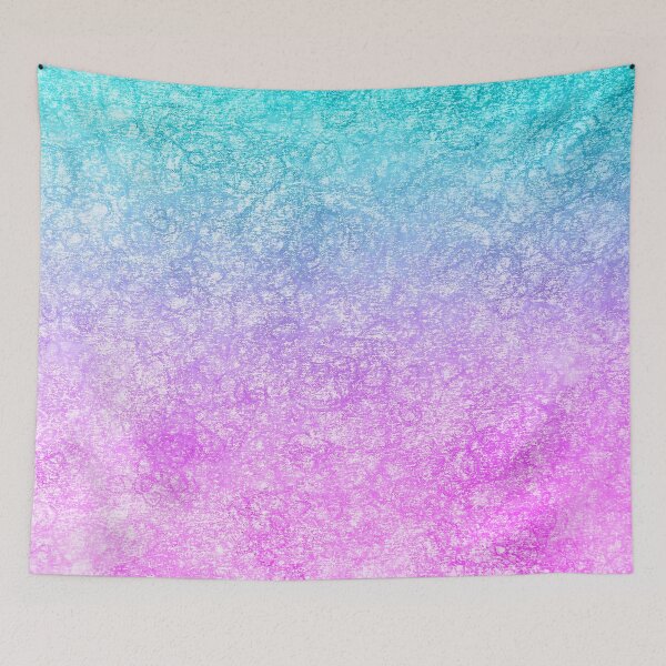 Item preview, Blue and Pink Gradient Hand Painting  designed and sold by jeanyun48.