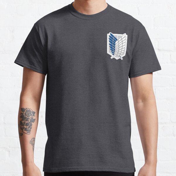 Scouting team logo from the anime Attack on Titan. Classic T-Shirt