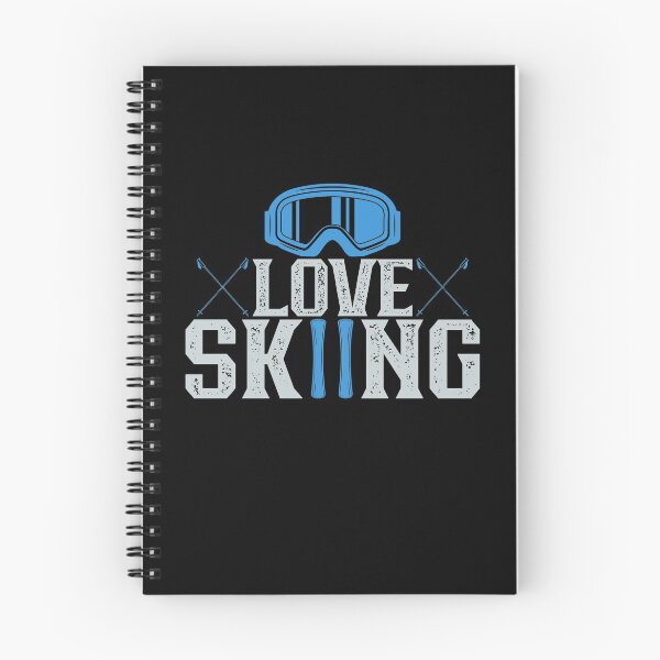 Item preview, I Love Skiing | Cool Winter Extreme Sports Skiing Quote designed and sold by thecooltable.