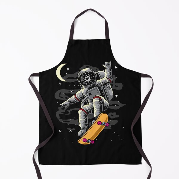 Item preview, Astronaut Skate Cardano ADA Coin To The Moon Crypto Token Cryptocurrency Blockchain Wallet designed and sold by AriellaGross.