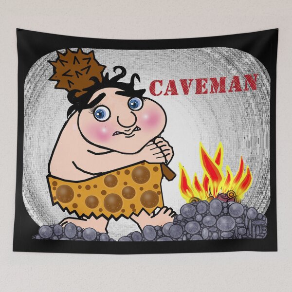 Item preview, Caveman designed and sold by Shirley cute art .