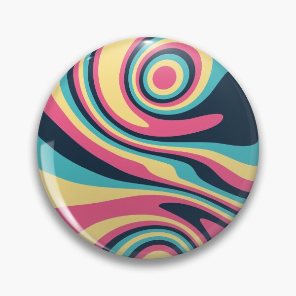 Item preview, Blue, yellow and pink marble designed and sold by Captain Chromatic.