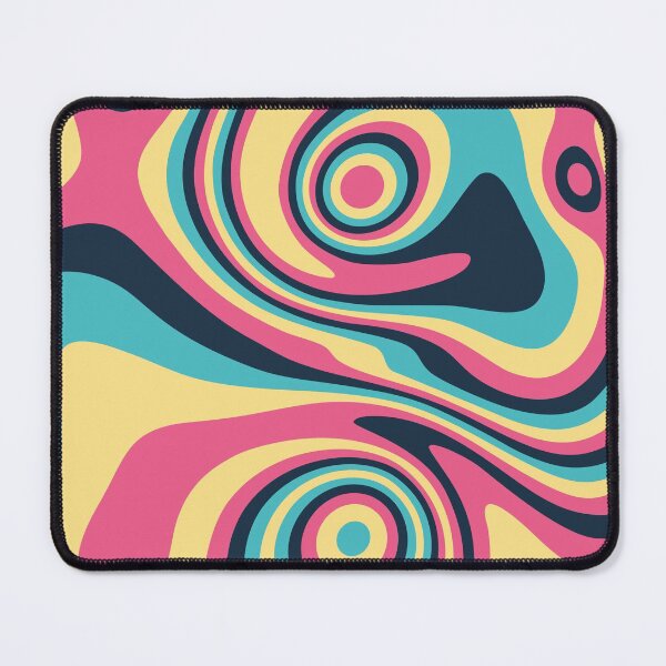 Item preview, Blue, yellow and pink marble designed and sold by Captain Chromatic.