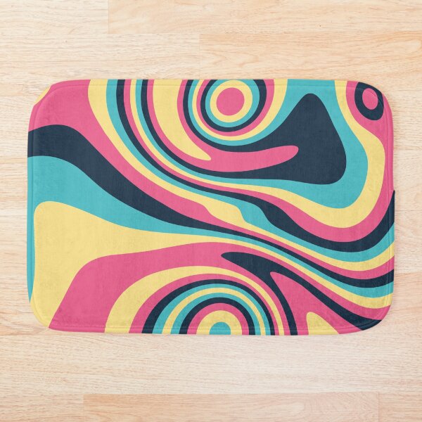 Item preview, Blue, yellow and pink marble designed and sold by Captain Chromatic.