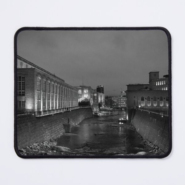 Item preview, Tammerkoski downstream bw designed and sold by Jouko Lehto Photography.