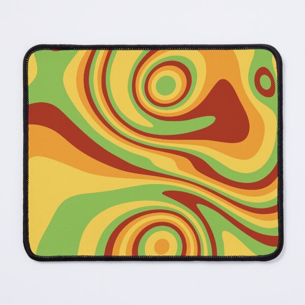 Item preview, Orange, yellow and green marble designed and sold by Captain Chromatic.