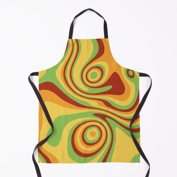 Aperçu de l'œuvre Marbre orange, jaune et vert créée et vendue par Captain Chromatic.