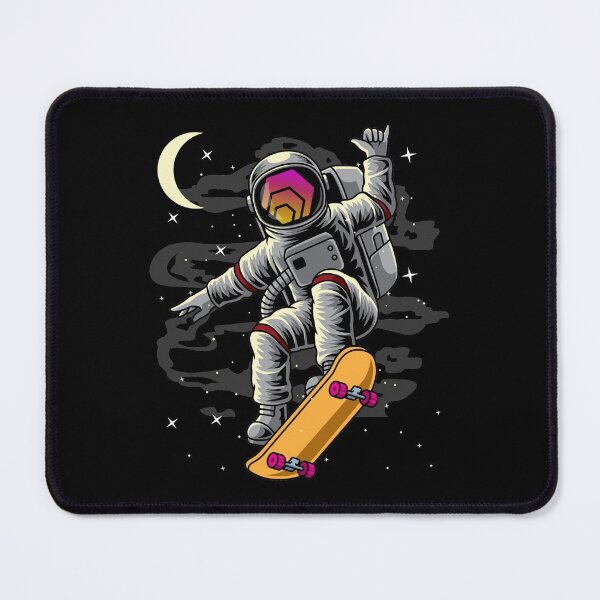 Item preview, Astronaut Skate HEX Coin To The Moon Crypto Token Cryptocurrency Blockchain Wallet designed and sold by AriellaGross.