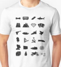 50 Years of James Bond Unisex T-Shirt
