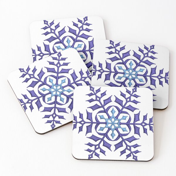 Item preview, Snowflake Christmas Embroidery Design designed and sold by Cre8iveSkill.