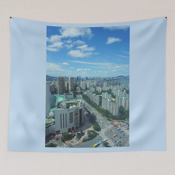 Item preview, Busy Street in Jamsil, Seoul (View From Lotte World Tower) designed and sold by co-stars.