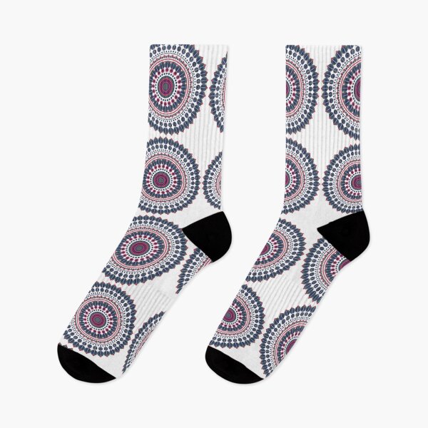 Item preview, The winter Indigo Mandala designed and sold by Doodlehub.