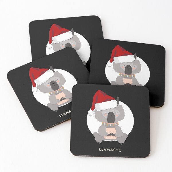 Item preview, fa la la la llama christmas lights snowflakes designed and sold by reka88.
