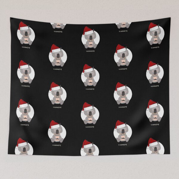 Item preview, fa la la la llama christmas lights snowflakes designed and sold by reka88.