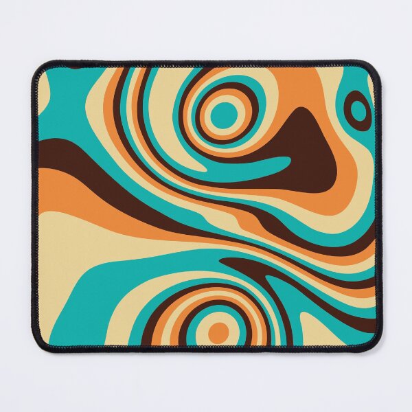 Item preview, Brown, orange, yellow and blue marble designed and sold by Captain Chromatic.