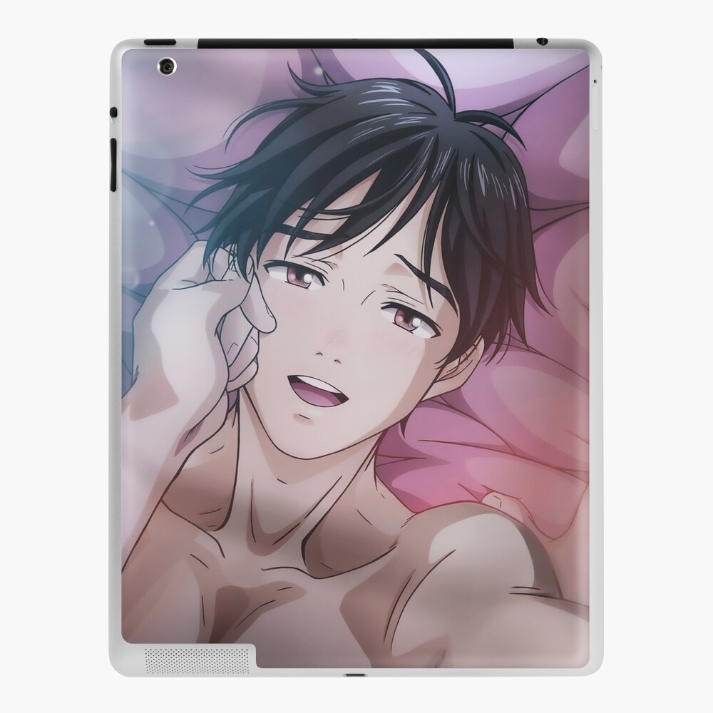 Japanese Kimono anime manga fanart sexy man lgbt gay yaoi iPad Case & Skin  by Escafan