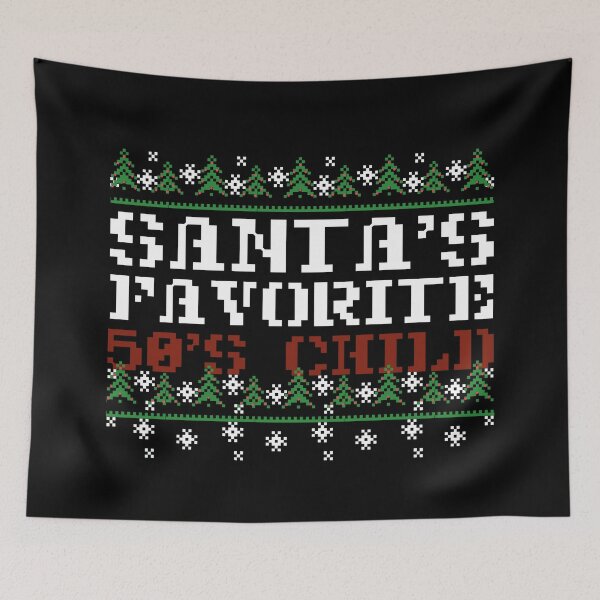 Item preview, Santa's Favorite 50's Child Funny Christmas Jumper Retro Graphic designed and sold by GO SHIRT-TEE.