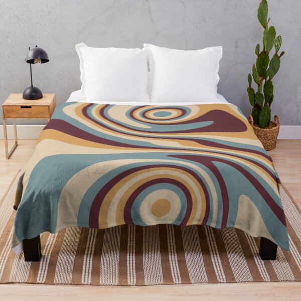 Item preview, Brown, orange, beige and blue marble designed and sold by Captain Chromatic.