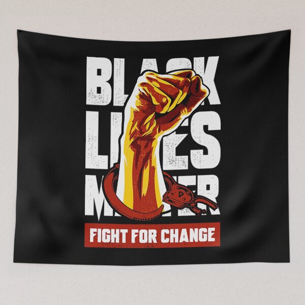 Item preview, Black Lives Matter T-ShirtFIGHT FOR CHANGE designed and sold by RepVilles.