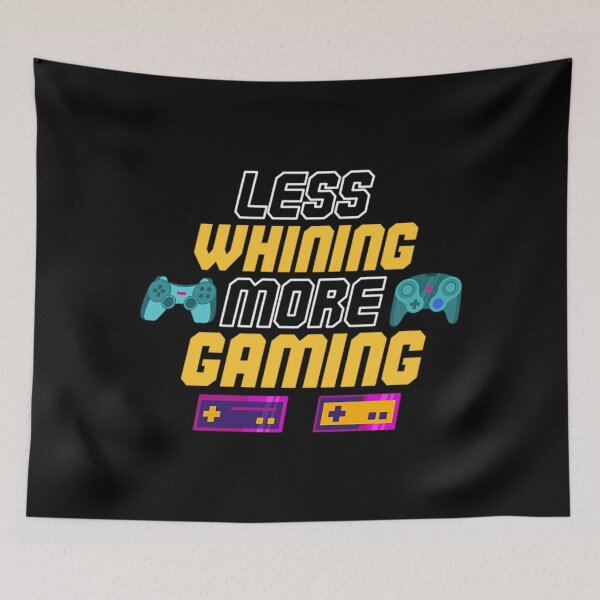 Item preview, Gaming T-ShirtLess Whining, More Gaming Cool Funny designed and sold by RepVilles.
