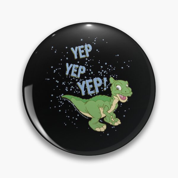 Item preview, Endowed Beauty Dino Cera Good Land Before Time Ducky Yep Yep Yep Sprinkle retro Wave designed and sold by BulldogRodrigue.