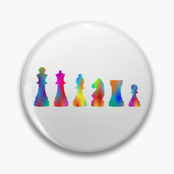 Item preview, Colorful Neon Chess designed and sold by Shapes-Mania.