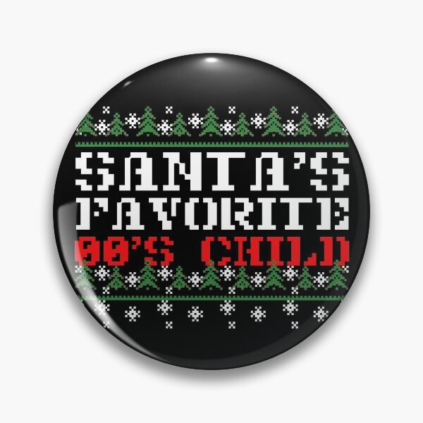 Artikelvorschau, Santa's Favorite 00's Child Lustiger Weihnachtspullover Retro-Grafik entworfen und verkauft von GO SHIRT-TEE.