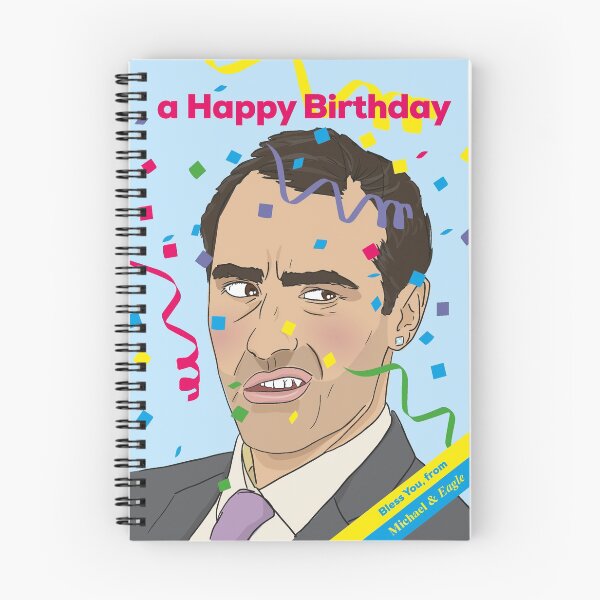 Item preview, 'a Happy Birthday' from Michael & Eagle designed and sold by RachRulu.