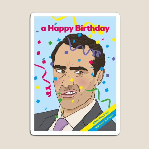 Item preview, 'a Happy Birthday' from Michael & Eagle designed and sold by RachRulu.