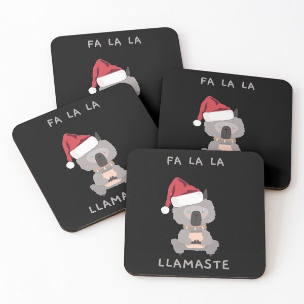Item preview, fa la la la llama christmas lights snowflakes designed and sold by reka88.